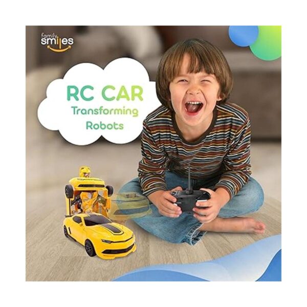 Robot transformable con control remoto 27 MHz de RC_3
