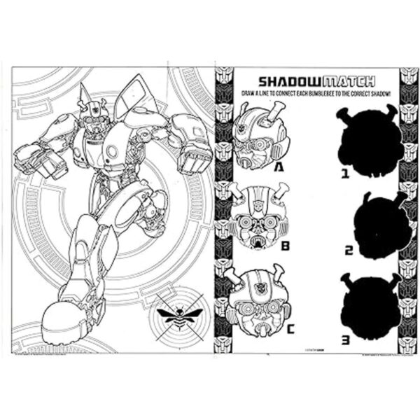Transformers Rescue Bots Juego de 2 libros de actividad y_2
