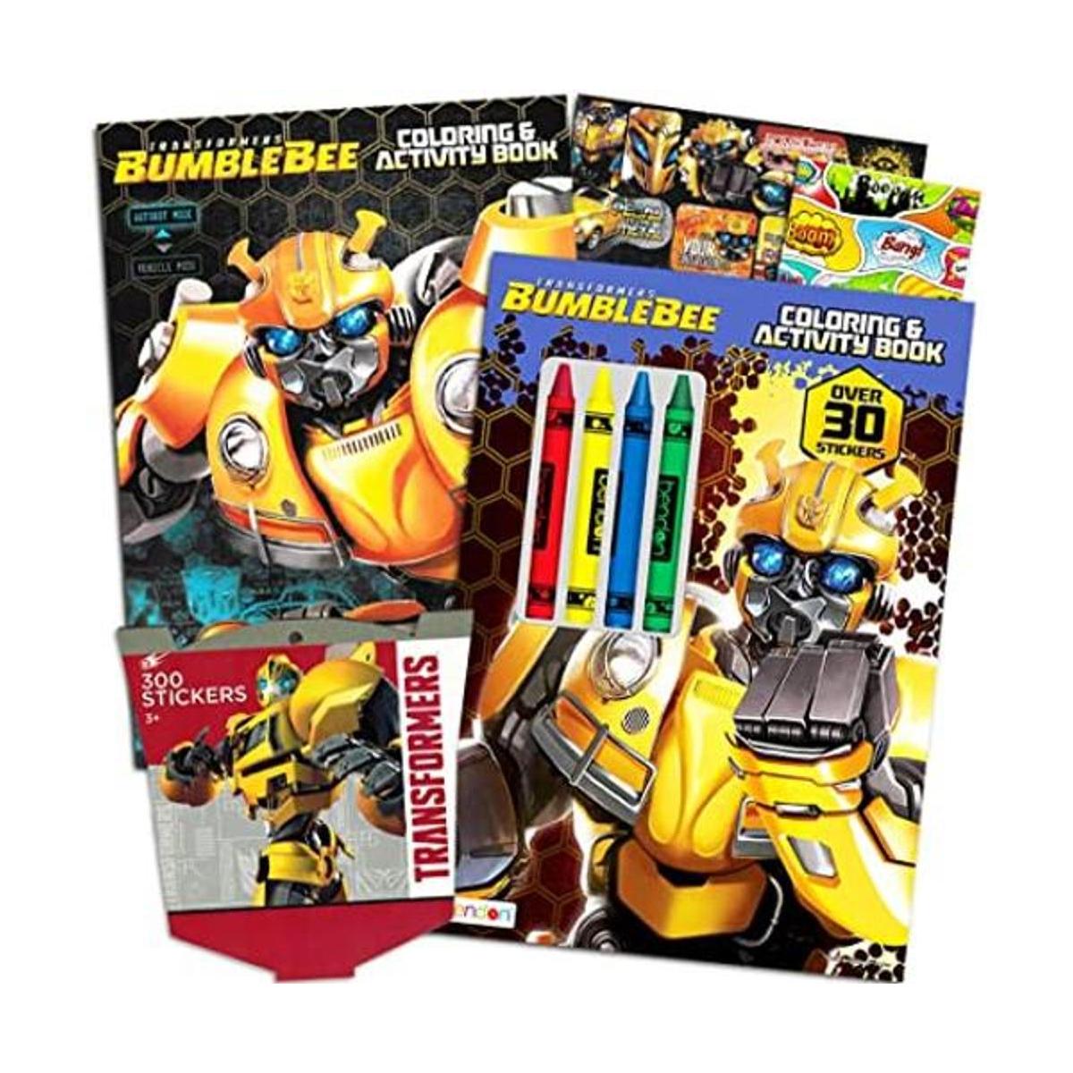 Transformers Rescue Bots Juego de 2 libros de actividad y
