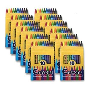 Paquete de 12 crayones de cera brillante al por mayor a_1