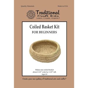 Traditional Craft Kits Kit de cesta en espiral para_1