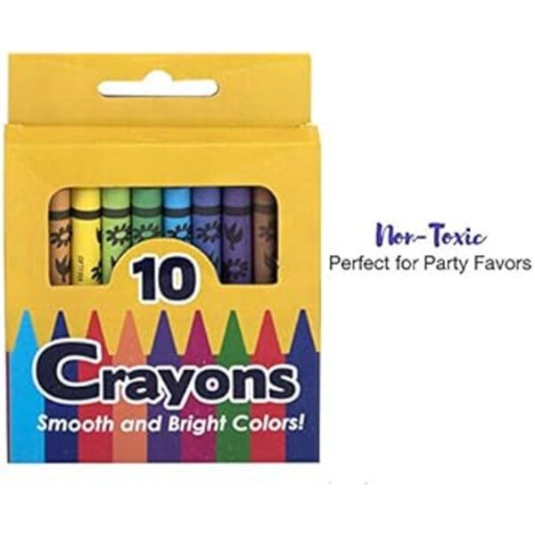 Paquete de 12 crayones de cera brillante al por mayor a_6