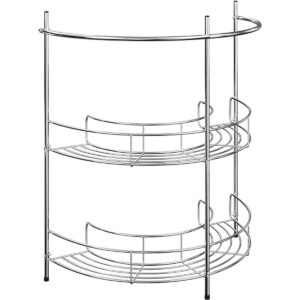 Lavish Home Organizador de fregadero con pedestal