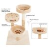 3Tier Cat Tower Collection 2 Carpeted Napping Perches_3