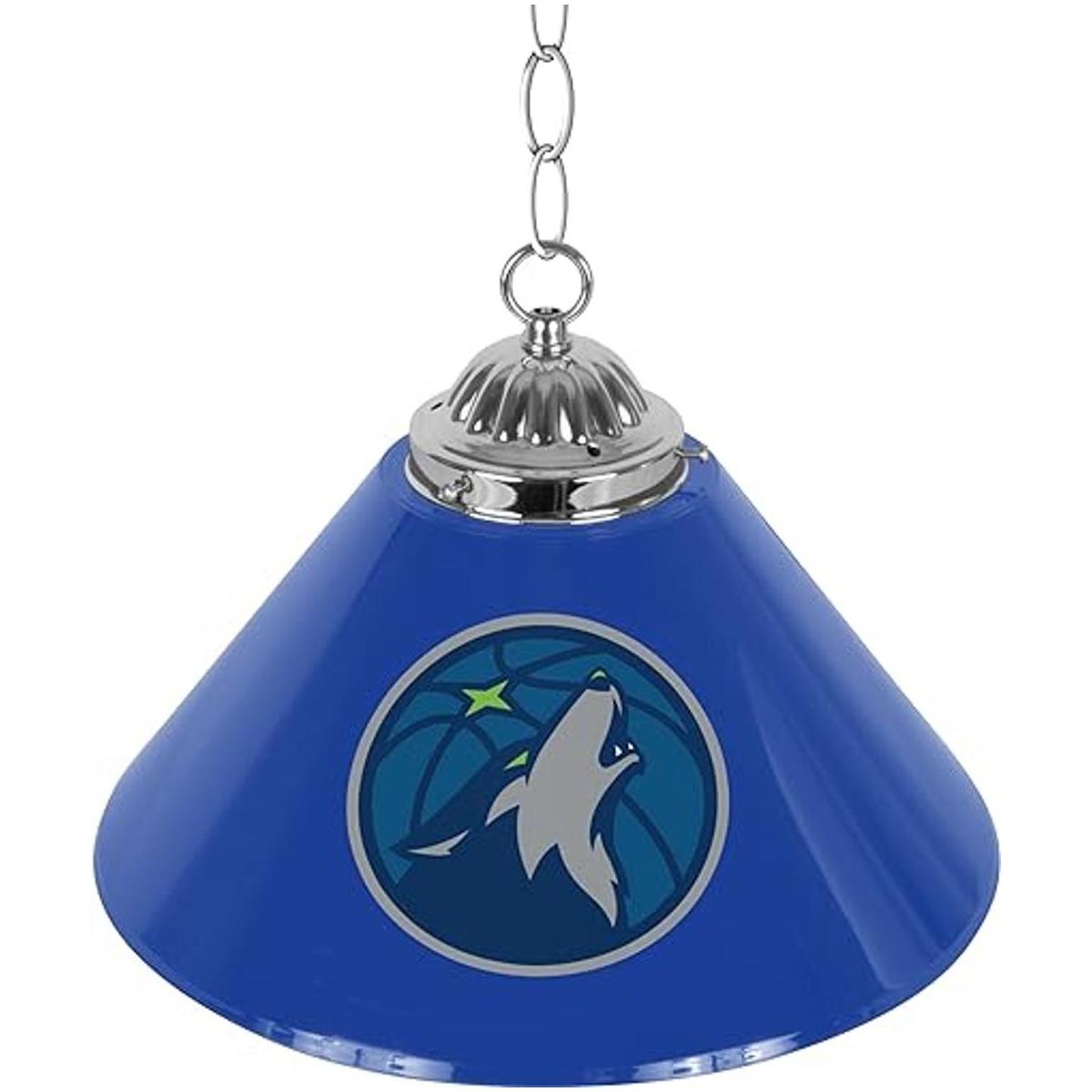 NBA Minnesota Timberwolves Lámpara de Gameroom de una sola