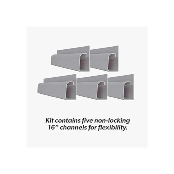 SimpleCord Organizador de cables de escritorio con canal_5