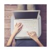 Laptop Buddy Escritorio de cojín gris con bolígrafo y_5