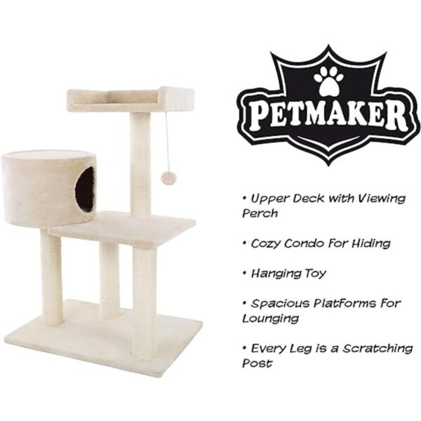 Cat Tower Collection Napping Perches Cat Condo 9 Sisal_3