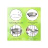 PETMAKER Juego de 2 cuencos colgantes de acero inoxidable_3