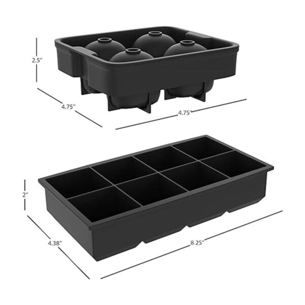 Ice Cube Tray Silicone Slow Melting Ice Ball Mold for