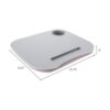 Laptop Buddy Escritorio de cojín gris con bolígrafo y_2