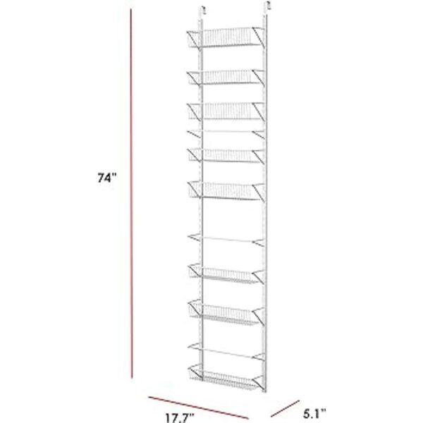 Organizador para la puerta para especias y jarros gran