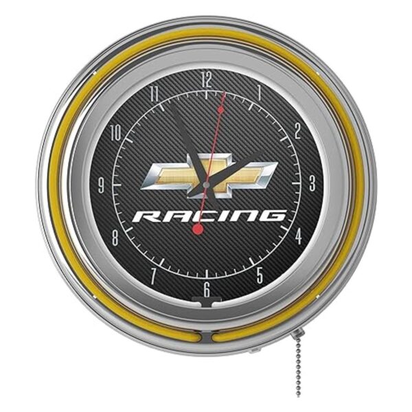 Trademark Gameroom Chevrolet Reloj de neón con doble_2