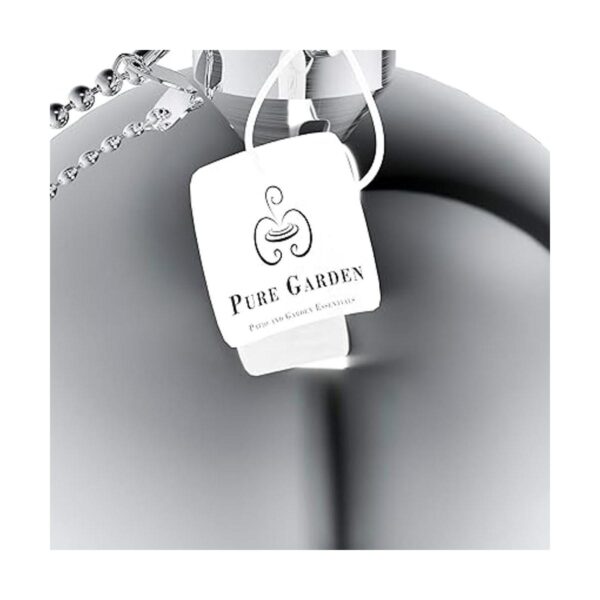 Pure Garden Lámpara de antorcha de mesa de acero_6