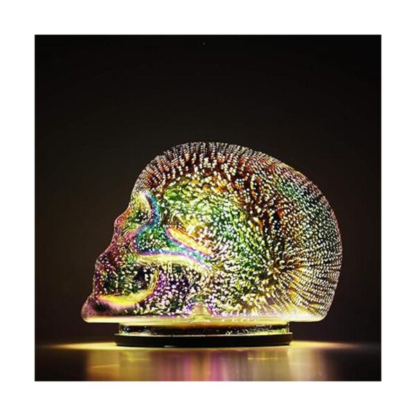 TradeOpia Lámpara de mesa LED de calavera requiere 3_2