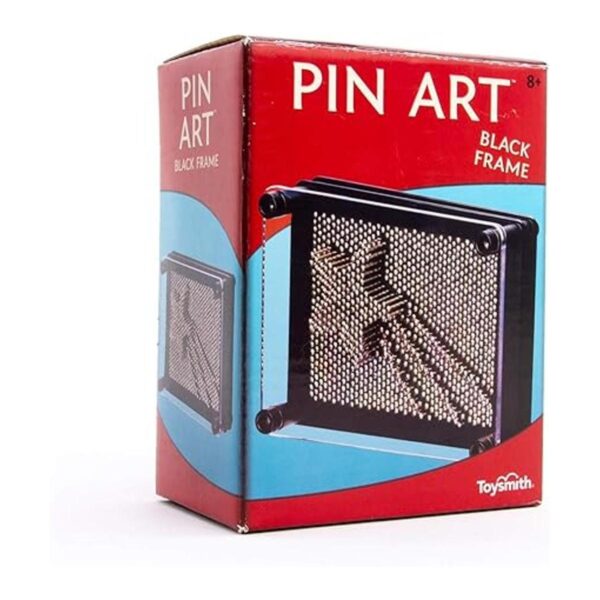 Toysmith Pantalla de Pin Art marco negro 3.75x 5pulgadas_2