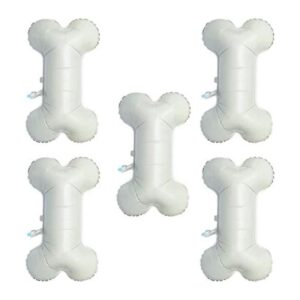 Toyvian Globo de aluminio con forma de hueso para_1