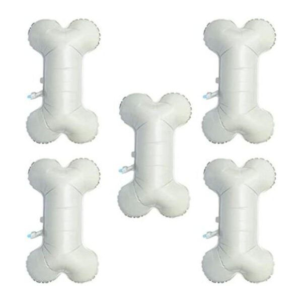 Toyvian Globo de aluminio con forma de hueso para_1