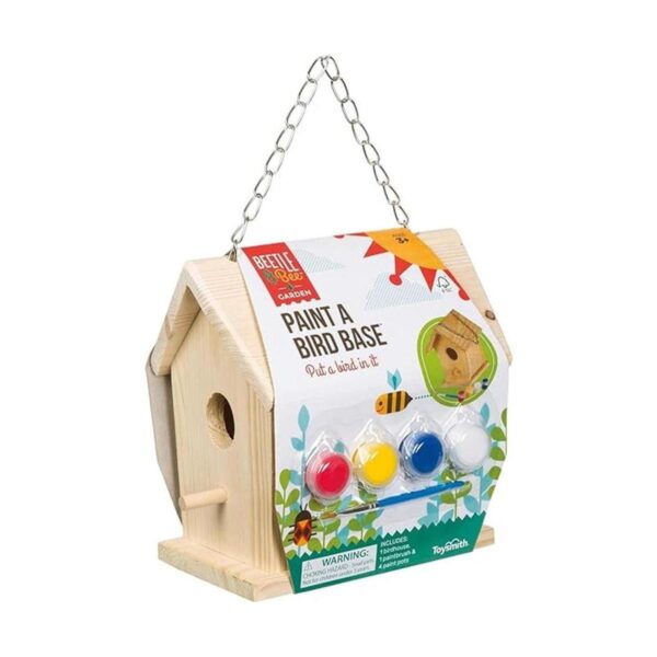 Toysmith Beetle Bee Paint A Bird Base Juego de_1