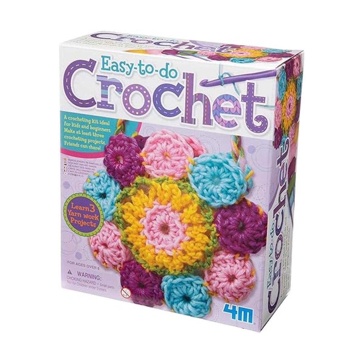 Juego de crochet Fácil de hacer de 4M