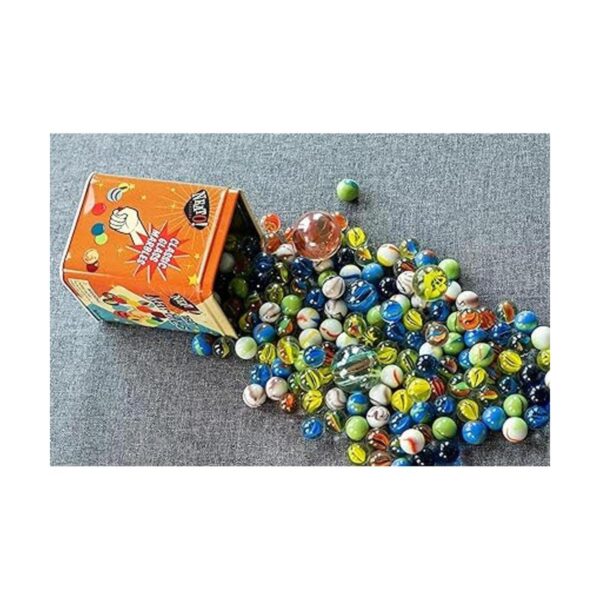 Toysmith Marbles en una caja de lata_4