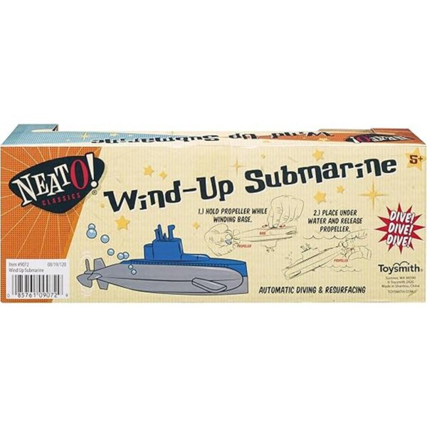 Toysmith clásico con juguete submarino u_2