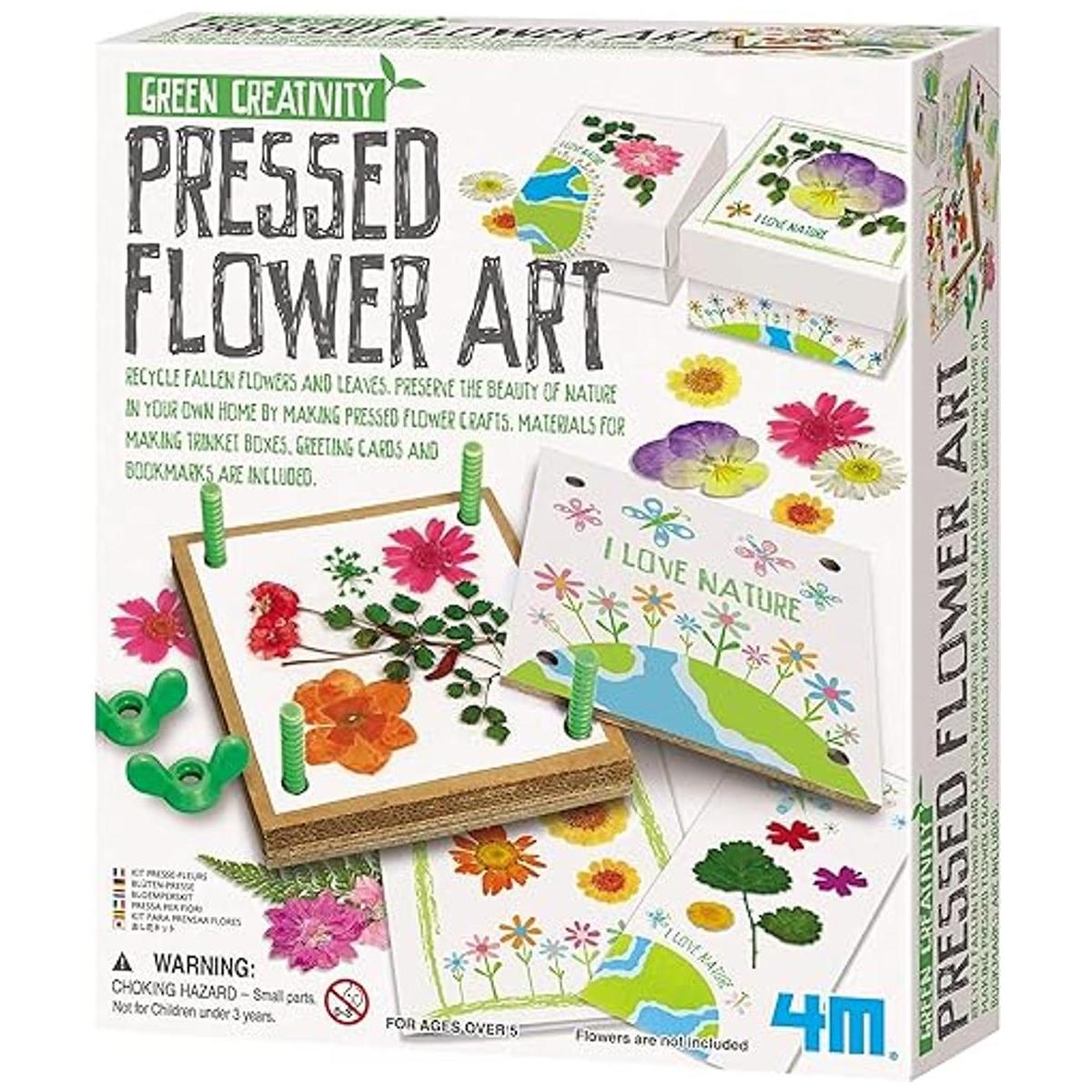 Set de arte para imprimir flores 4M