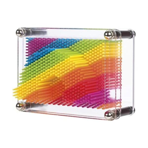 Toysmith Colorido arco iris Pin Art Niñas Niños_5