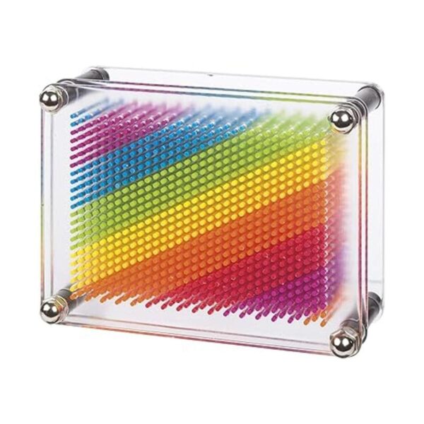 Toysmith Colorido arco iris Pin Art Niñas Niños_4