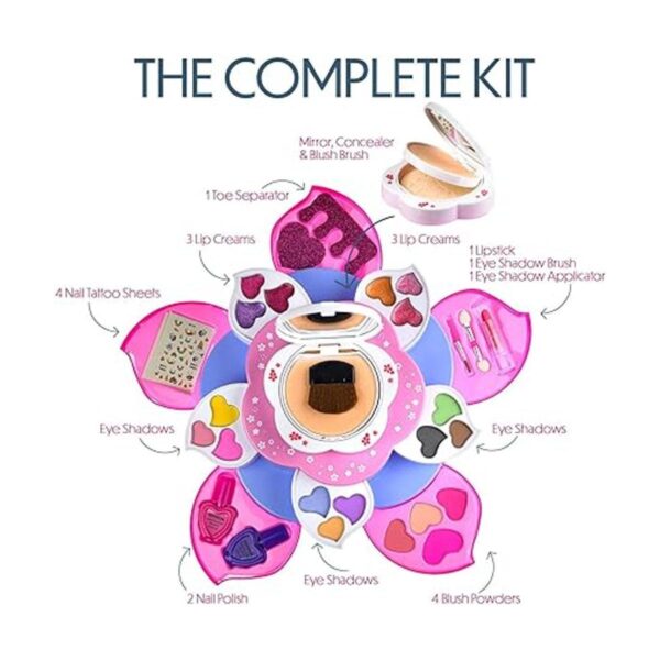 Toysical Kit de maquillaje para niños para niñas_2