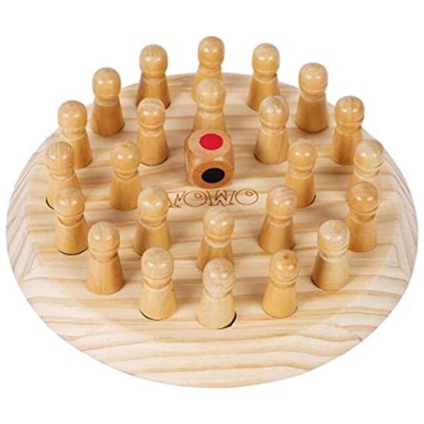 TOWO Juegos de memoria de madera para niños y adultos_1
