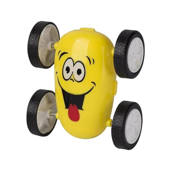 Paquete de 12 Emoji Party Favors Friction Stunt Coches_2