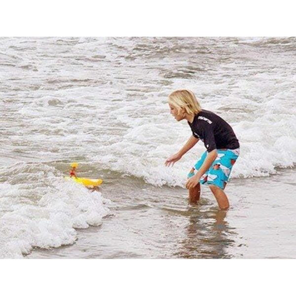 Surfer Dudes Classics Wave Powered MiniSurfer y Surfboard