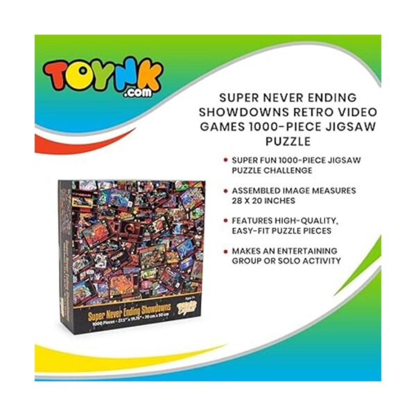 Super Never Ending Showdowns Rompecabezas de 1000 piezas