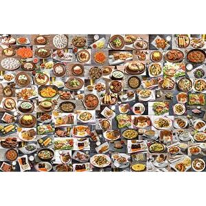 Rompecabezas de comida para adultos y niños Dificultad