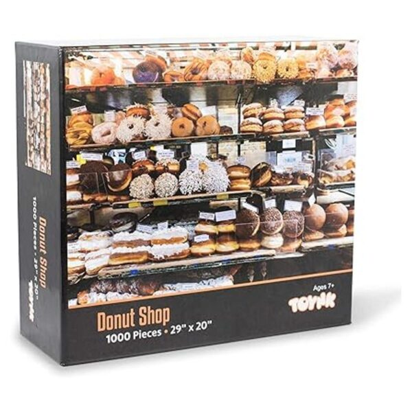 Toynk Donut Shop Bakery Puzzle para adultos niños y_2
