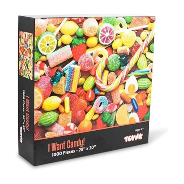 Toynk Candy Puzzle para adultos y niños Rompecabezas de