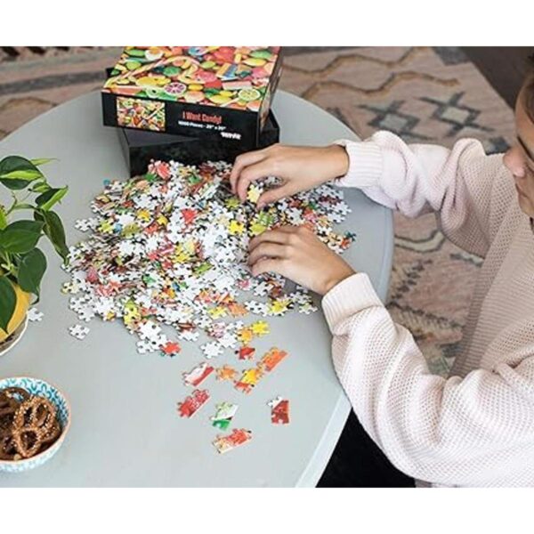 Toynk Candy Puzzle para adultos y niños Rompecabezas de