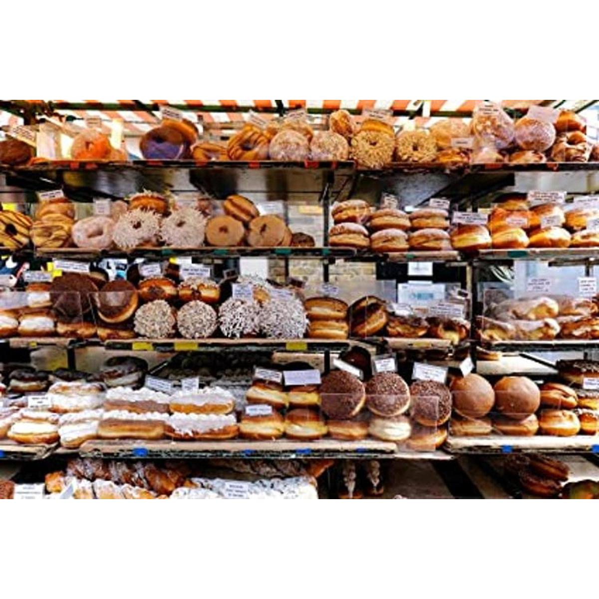 Toynk Donut Shop Bakery Puzzle para adultos niños y