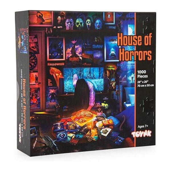 House of Horrors and Scary Movies Rompecabezas de 1000