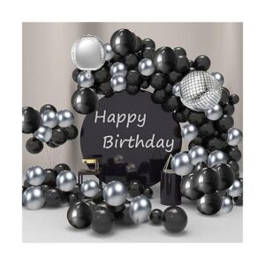 Toylin Kit de arco de guirnalda de globos negros y_1