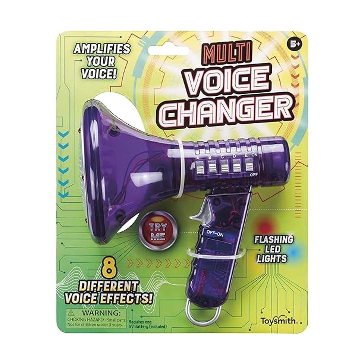 Multi Voice Changer cambiador de voz de 6.5 pulgadas los