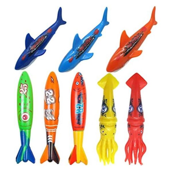 Juego de juguetes de buceo en piscina para niños_1