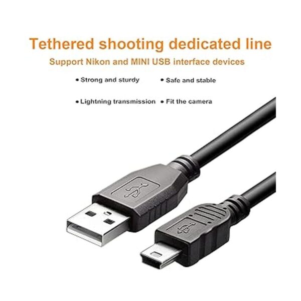 Toxaoii Replacement UCE4 USB Cable Photo Transfer Cord_3