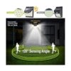 Luces solares para exteriores 40 LED y 3 modos de_3