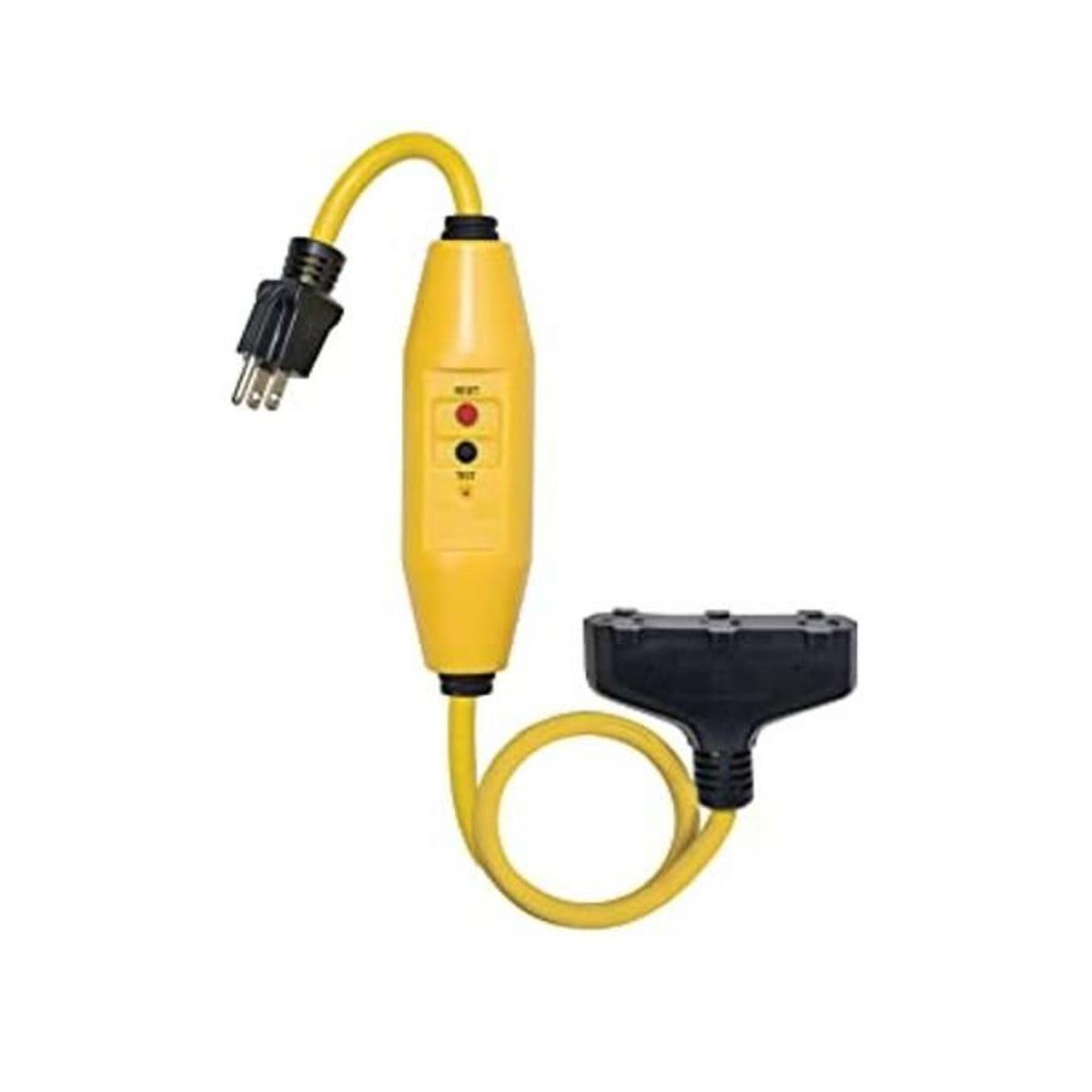 Tower juego cable GFCI en línea de fabricación Amarillo 1