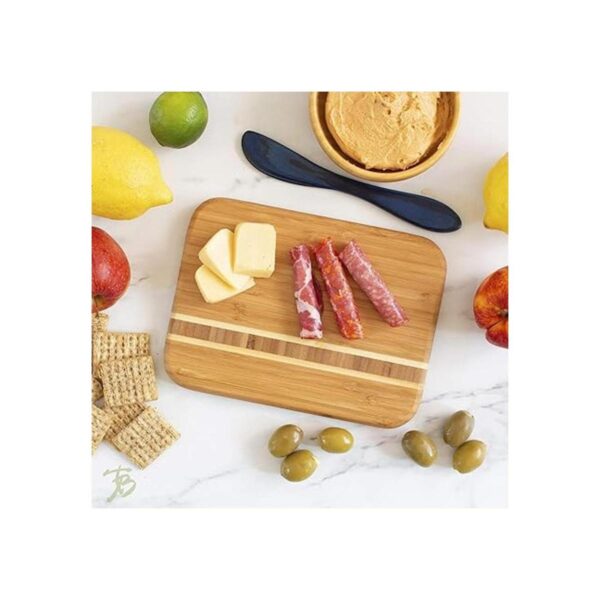 Totally Bamboo Tabla de cortar Barbados 9.0 x 6.5 in_3