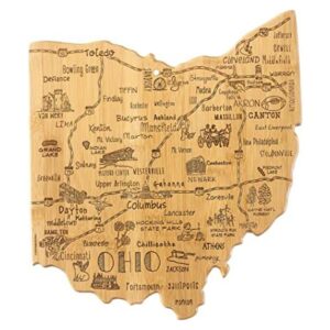 Totally Bamboo Destination Ohio State Tabla de servir y_1