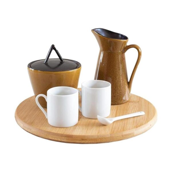 TB Home Base giratoria Lazy Susan de bambú