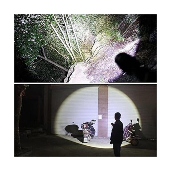 TC1200 Linterna táctica LED de grado militar de 2000